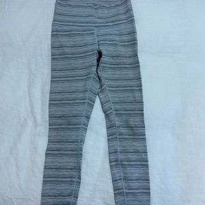 Lululemon stripped wonder under 5’7 th size 8 leggings